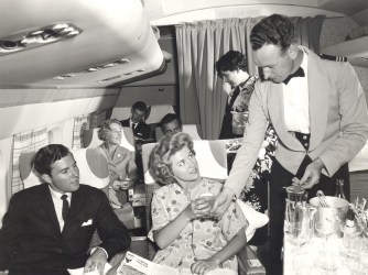 QF-Electra-onboard-service-in-1959