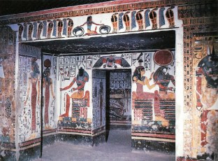 pintura tumulo nefertari vale dos rainhas hp scan
