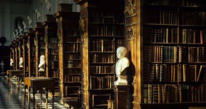 Wren Library, Trinity College, Cambridge University, Cambridge, UK